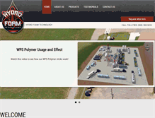 Tablet Screenshot of hydrofoamtechnology.com